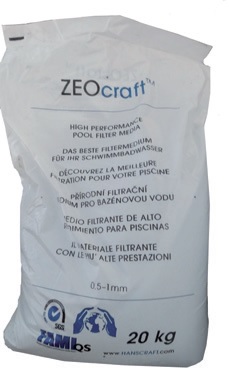 Zeolit ZEOCRAFT 0,5 –1,0 mm   20kg