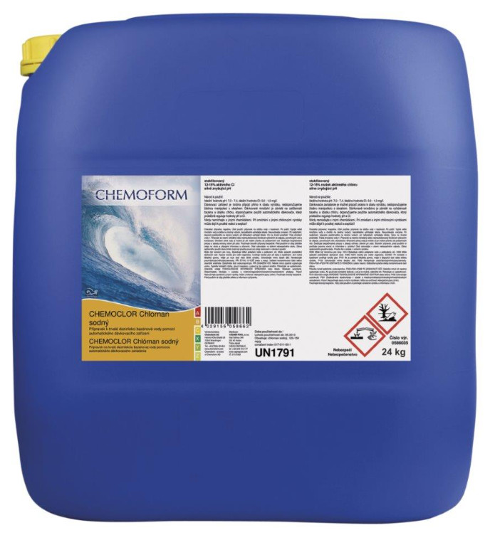 Chlornan sodný - 24 kg